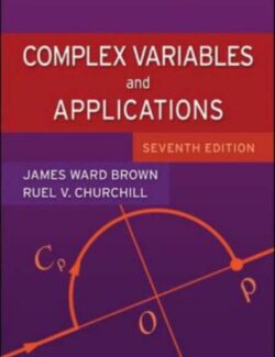 Complex Variables and Applications – Ruel V. Churchill – 7th Edition