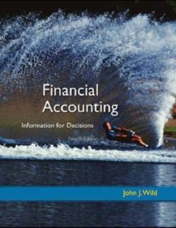 Financial Accounting – John J. Wild – 4th Edition
