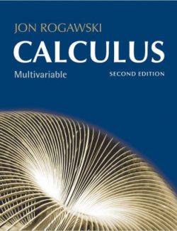 Calculus Multivariable – Jon Rogawski – 2nd Edition