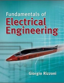 Fundamentals of Electrical Engineering – Giorgio Rizzoni – 1st Edition