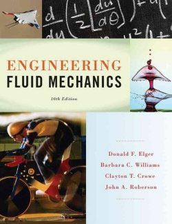 Engineering Fluid Mechanics – Clayton T. Crowe – 10th Edition