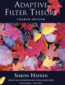 Adaptive Filter Theory – Simon Haykin – 4th Edition