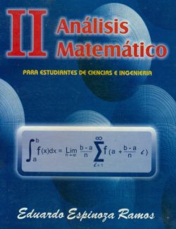 Análisis Matemátio: Demidovich – Eduardo Espinoza Ramos – Tomo II