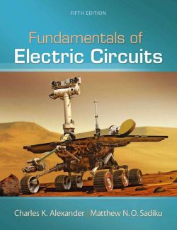Fundamental of Electric Circuits – Charles Alexander, Matthew Sadiku – 5th Edition