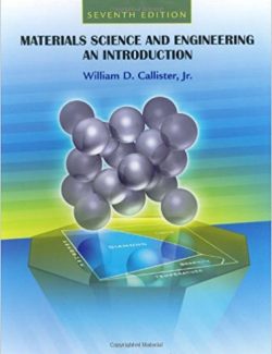 Materials Science and Engineering an Introduction – William D. Callister – 7th Edition