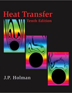 Heat Transfer – J. P. Holman – 10th Edition