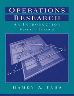 Operations Research – Hamdy A. Taha – 7th Edition