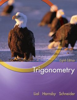 Trigonometry – Margaret L. Lial – 8th Edition
