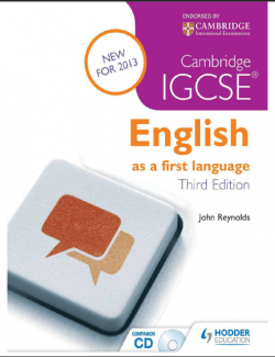 Cambridge IGCSE® English as a First Language – John Rynolds – 3rd Edition