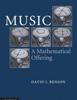 Music: A Mathematical Offering – Dave Benson – 1st Edition