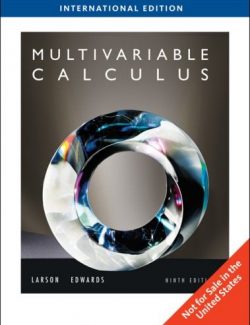Multivariable Calculus – Ron Larson, Bruce H. Edwards – 9th Edition