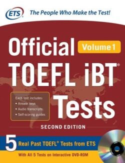 Official TOEFL iBT® Tests Volume 1 - Educational Testing Service - 2nd Edition