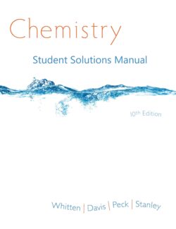 Chemistry – Kenneth Whitten, Raymond E. Davis, Larry Peck y George G. Stanley – 10th Edition