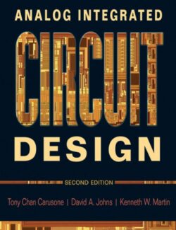 Analog Integrated Circuit Design – David Johns, Kenneth W. Martin – 2nd Edition